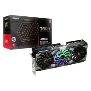 ASRock Radeon RX 9070 XT Taichi OC 16GB Graphics Card - RX 9070 XT TAICHI OC