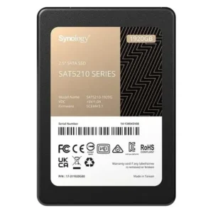 1.92TB Synology SAT5210 2.5" Internal Solid State Drive (SSD) - SAT5210-1920G
