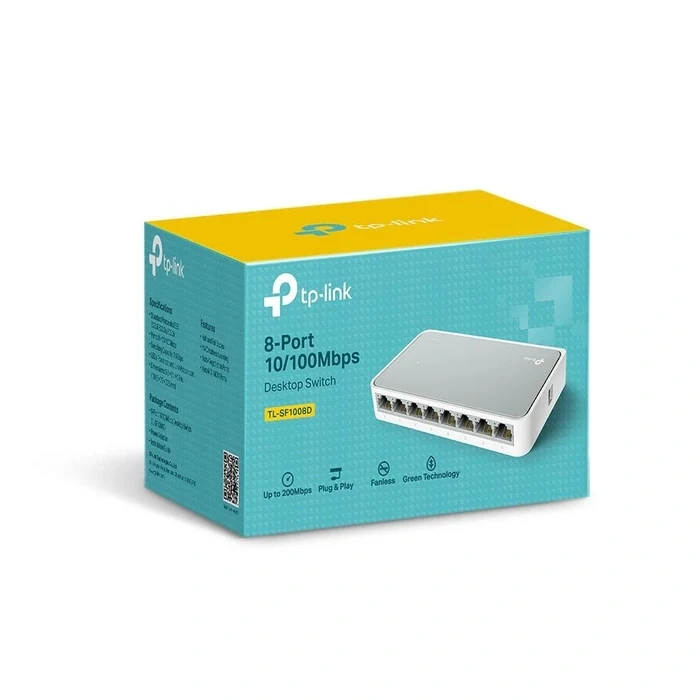 TP-Link SF1008D 8-Port Fast Ethernet Desktop Switch