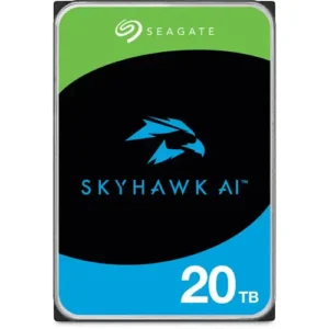20TB Seagate Skyhawk AI 3.5" Surveillance Drive - 7200RPM - ST20000VE003