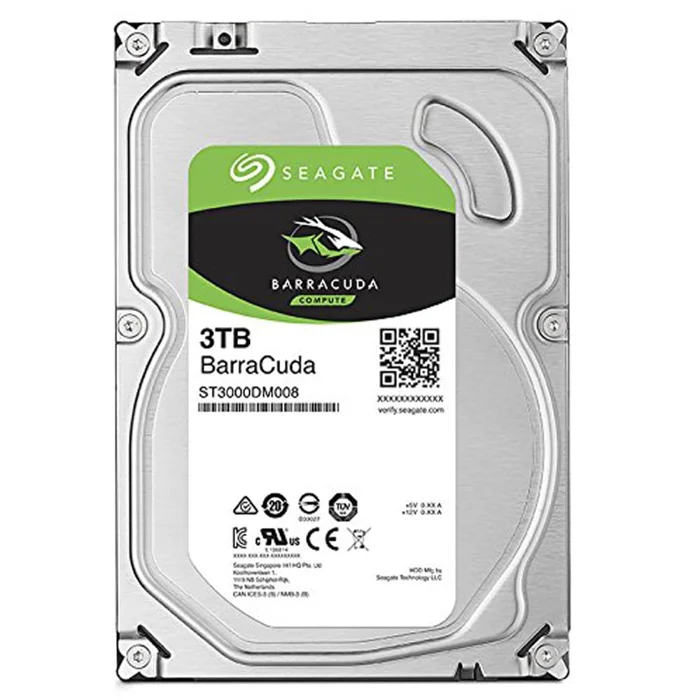 3TB Seagate Barracuda 3.5" ST3000DM007 5400RPM HDD - RIG-ST3000DM007