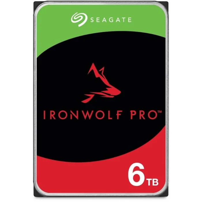 6TB Seagate Ironwolf Pro ST6000NT001 3.5" Internal NAS Hard Disk Drive (HDD) - ST6000NT001