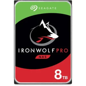8TB Seagate Ironwolf Pro ST8000NT001 3.5" Internal NAS Hard Disk Drive (HDD) - ST8000NT001