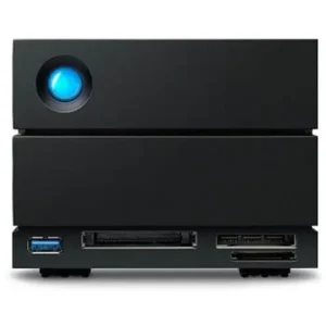 16TB Seagate LaCie 2big Dock 2-Bay RAID 3.5? External USB Type-C Powered HDD - STLG16000400