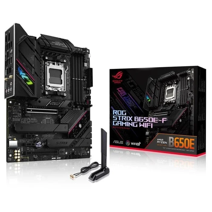 Asus ROG STRIX B650E-F Gaming WiFi Motherboard For AMD AM5 CPU - STRIX B650E-F GAMING WIFI