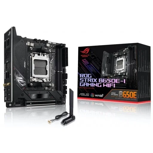 Asus ROG STRIX B650E-I Gaming WiFi AMD AM5 Motherboard - RIG-STRIX B650E-I GAMING WIFI