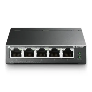TP-Link TL-SG1005P 5-Port Gigabit Desktop Switch - TL-SG1005P