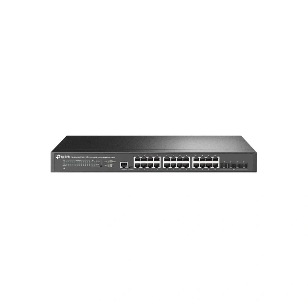 TP-Link JetStream TL-SG3428XPP-M2 24-Port 2.5GbE PoE+ L2+ Managed Switch