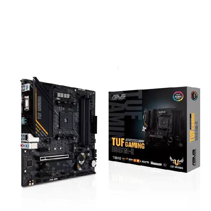 Asus TUF Gaming B550M-E Motherboard For AMD AM4 CPU - TUF GAMING B550M-E