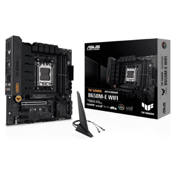 Asus TUF B650M-E WiFi mATX D5 Motherboard for AMD AM5 CPU - TUF GAMING B650M-E WIFI