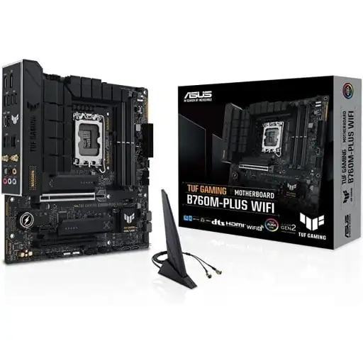 Asus TUF GAMING B760M-PLUS WiFi DDR5 LGA 1700 Motherboard - RIG-TUF GAMING B760M +WIFI