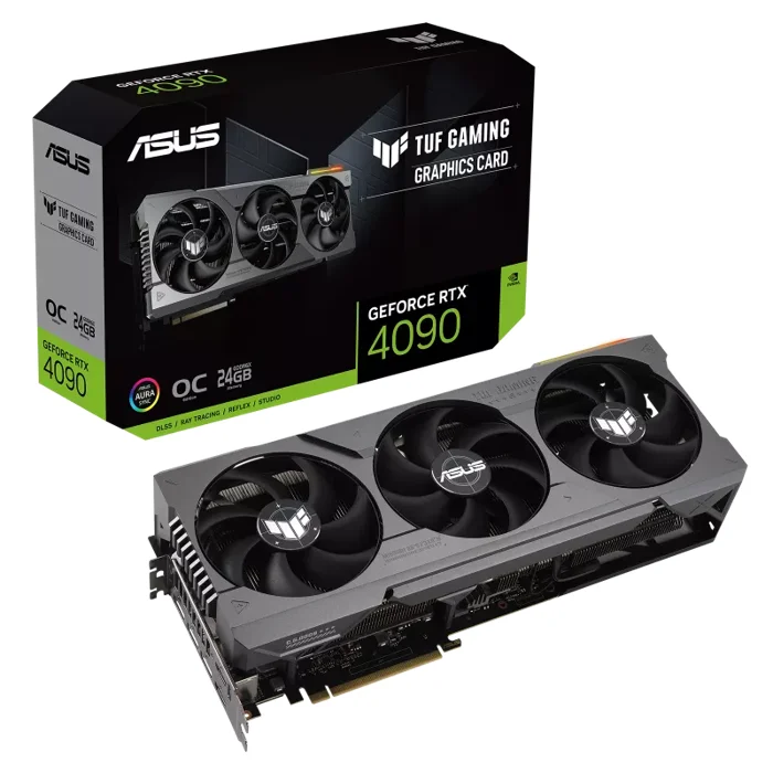 Asus TUF GAMING GeForce RTX 4090 OC Edition 24GB Graphics Card - TUF-RTX4090-O24G-GAMING