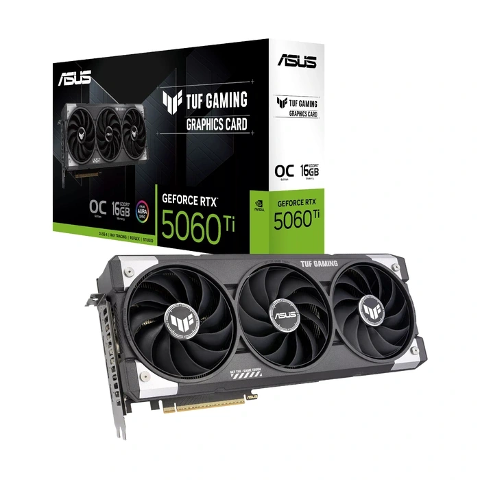 ASUS TUF Gaming GeForce RTX 5060 Ti 16GB GDDR7 OC Edition Graphics Card