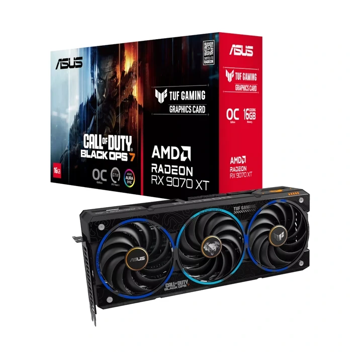 ASUS TUF Gaming Radeon RX 9070 XT 16GB COD BO7 Special Edition Graphics Card