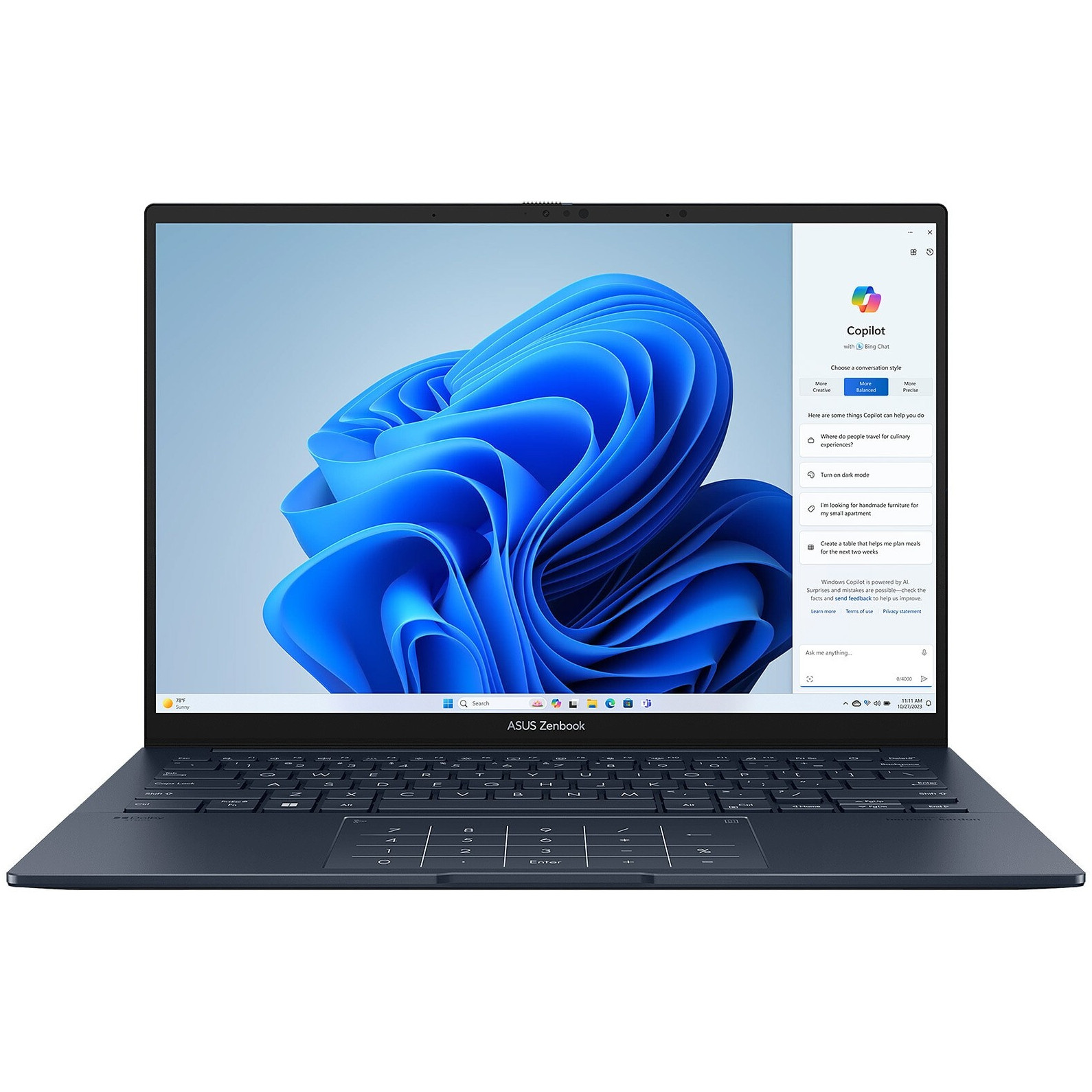 Asus ZenBook 14 OLED UX3405CA-OU91610BL0W