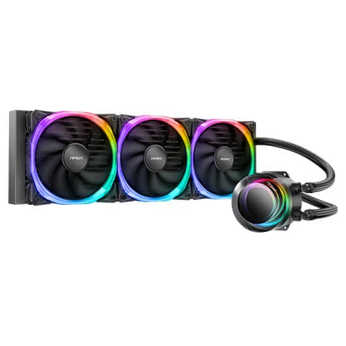 Antec Vortex 360 ARGB CPU Liquid Cooler Black - VORTEX 360 ARGB