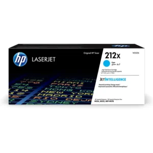 HP 212X High Yield Cyan Original LaserJet Toner Cartridge - W2121X