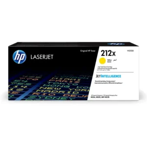 HP 212X High Yield Yellow Original LaserJet Toner Cartridge - W2122X