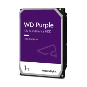 1TB Western Digital Purple 3.5" Internal Surveillance Hard Disk Drive (HDD) - WD11PURZ