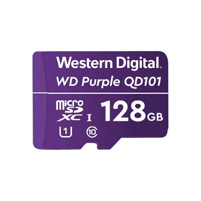 128GB WD Purple WDD128G1P0C MicroSD Card - WDD128G1P0C