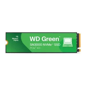 1TB Western Digital Green SN3000 Gen4 M.2 NVMe Internal Solid State Drive (SSD) - WDS100T4G0E