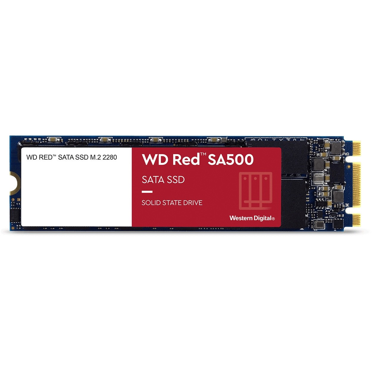 2TB Western Digital (WD) Red SA500 M.2 NVMe NAS Solid State Drive (SSD)