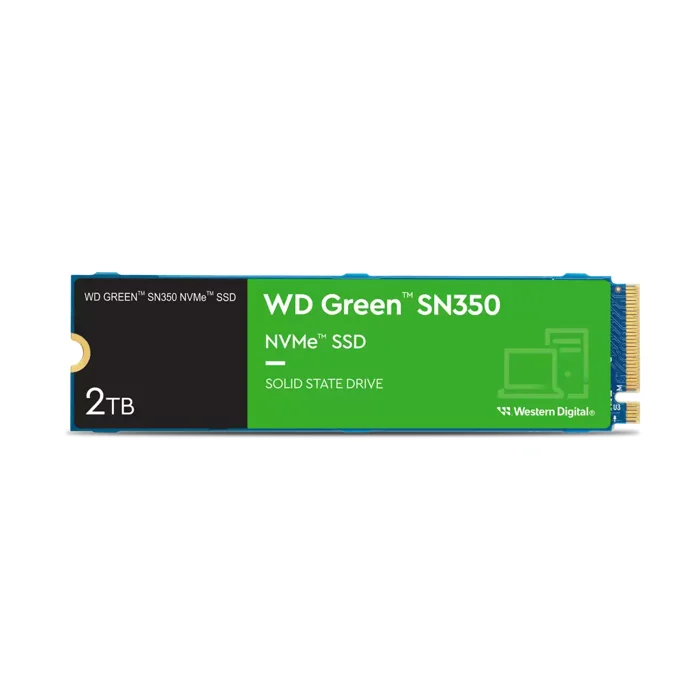2TB Western Digital Green SN350 M.2 NVMe Internal SSD - RIG-WDS200T3G0C