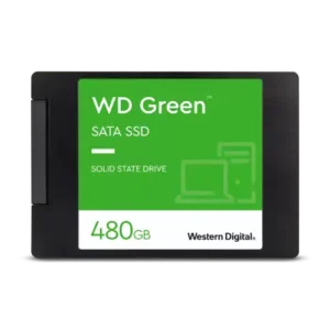 480GB Western Digital Green SATA III 2.5" Internal Solid State Drive (SSD) - WDS480G3G0A