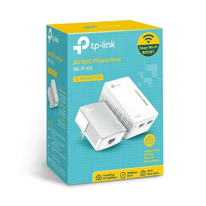 TP-Link AV600 300Mbps Wi-Fi Powerline Extender Starter Kit