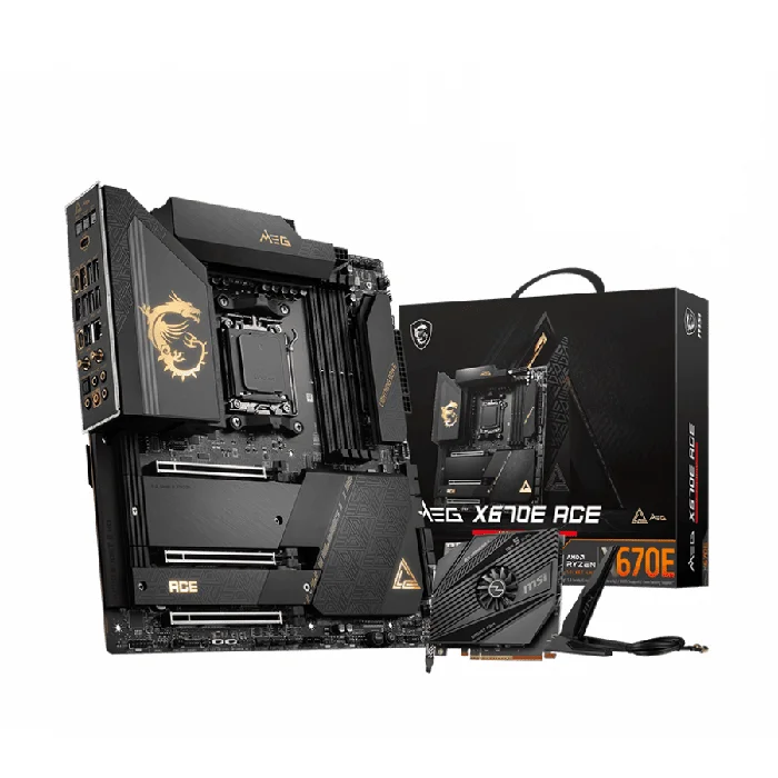 MSI X670E Motherboard For AMD AM5 CPU - X670E ACE
