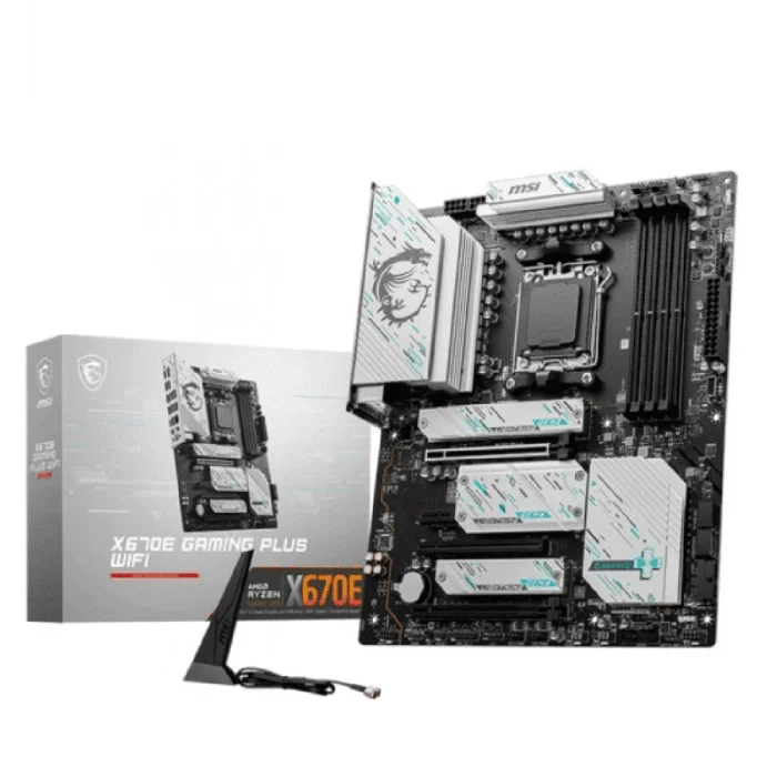 MSI X670E Gaming Plus WiFi ATX D5 AMD AM5 Motherboard - RIG-X670EGAMINGPLUSWIFI