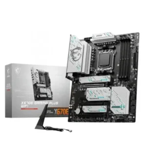 MSI X670E Gaming Plus WiFi ATX D5 Motherboard for AMD AM5 CPU - X670EGAMINGPLUSWIFI