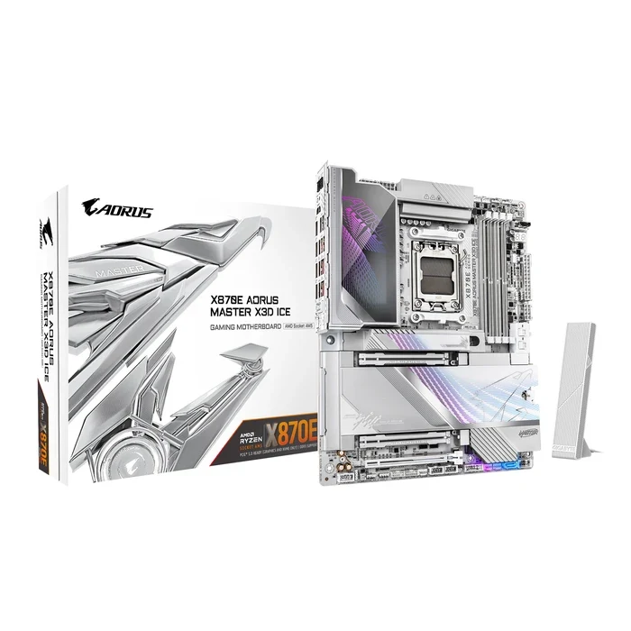 Gigabyte X870E AORUS MASTER X3D ICE WIFI7 ATX AM5 Motherboard