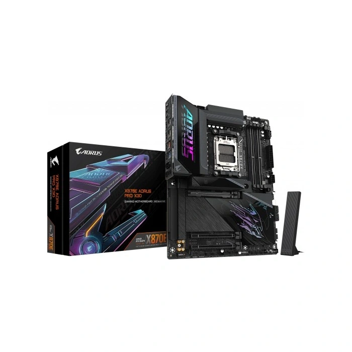 Gigabyte X870E AORUS PRO X3D WIFI 7 AMD Socket AM5 Motherboard
