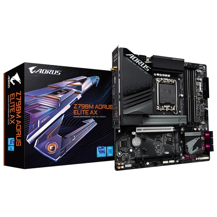 Gigabyte Z790M AORUS Elite AX DDR5 Motherboard - RIG-Z790M AORUS ELITE AX