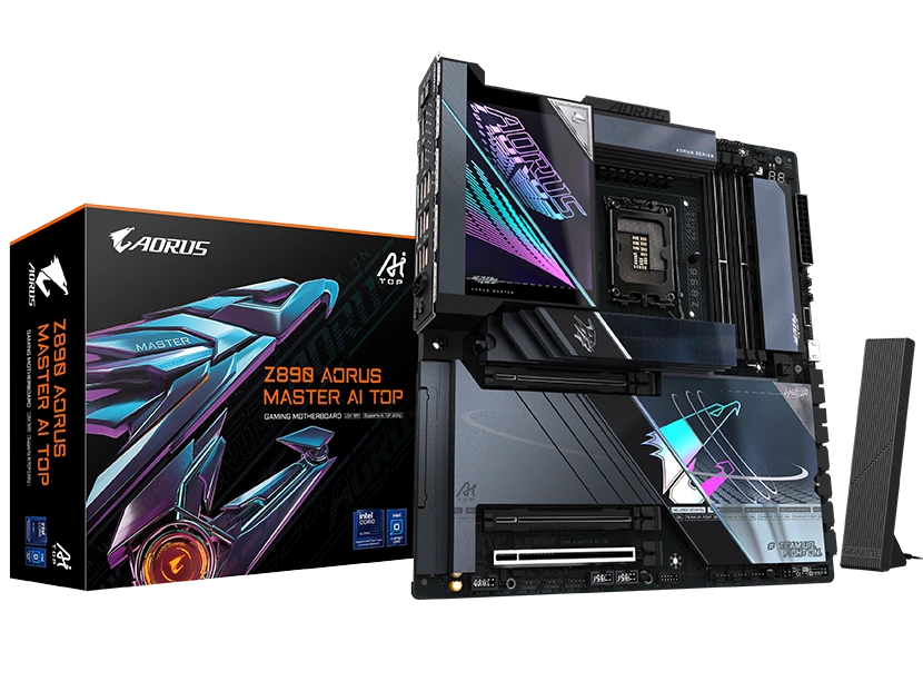 Gigabyte Z890 AORUS MASTER AI TOP Intel LGA1851 Motherboard