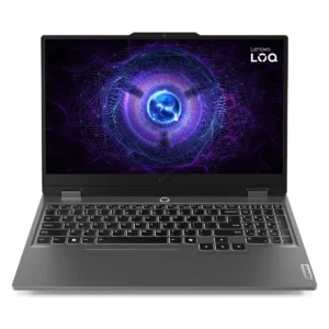 Lenovo LOQ 15IRX9 laptop - front view