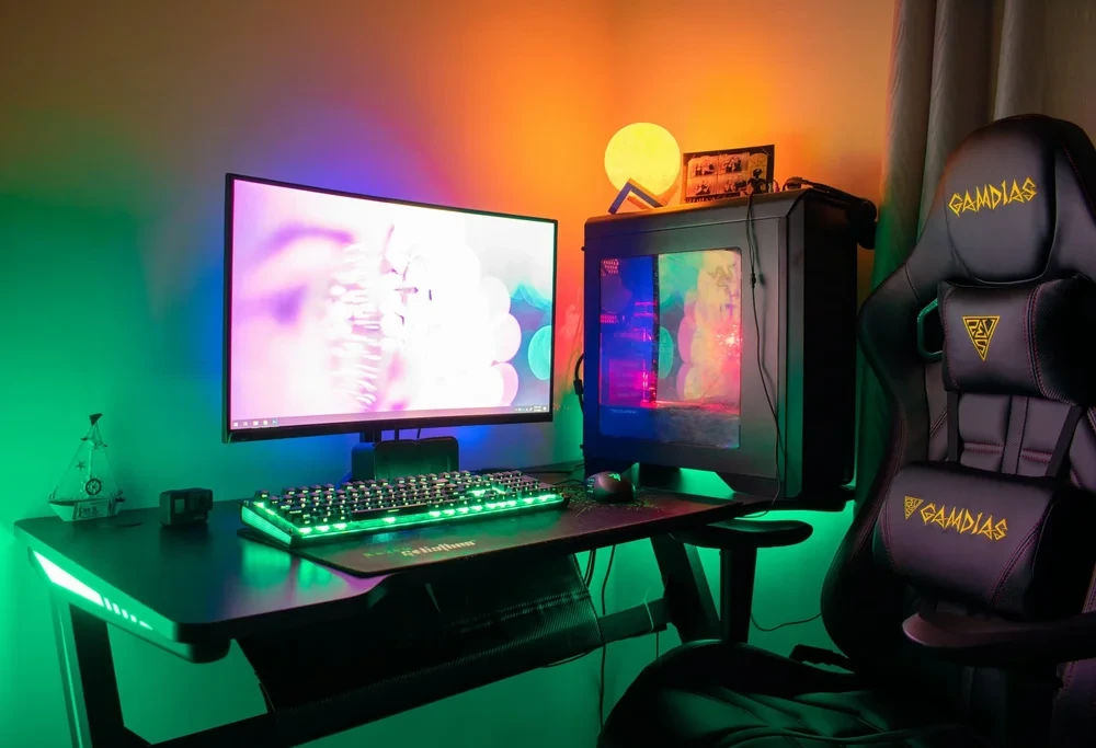 Gamdias Gaming setup