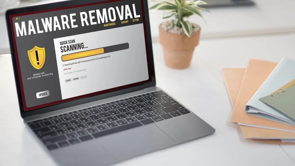 regularly scan your computer for possible malware
