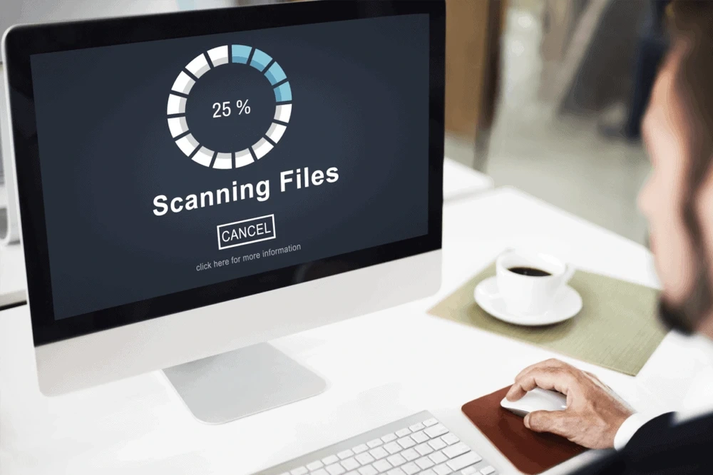 Running a virus scan regularly with your antivirus program.